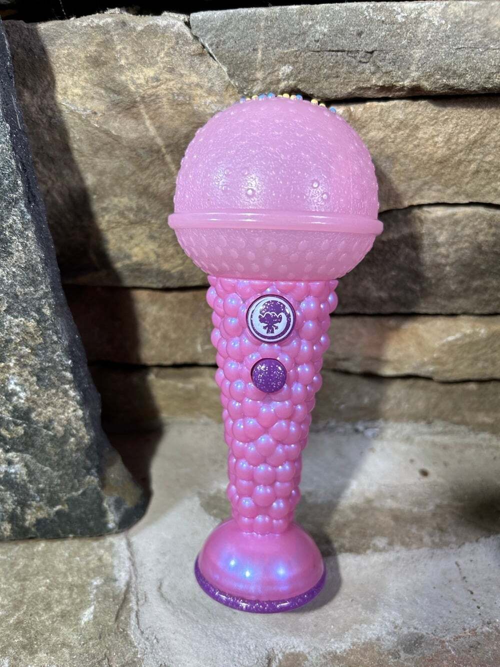 Trolls World Tour Sing Along Pink Microphone Works